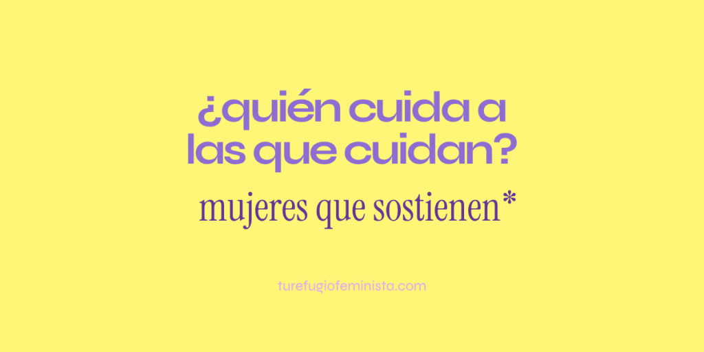 mujeres cuidadoras